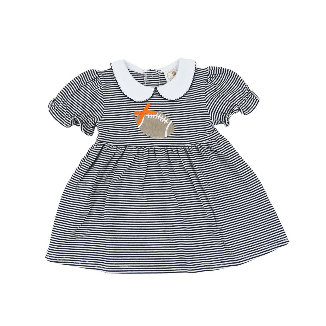 Dress Tailgate Navy Stripe