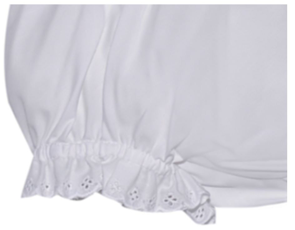 Diaper Cover Lily White