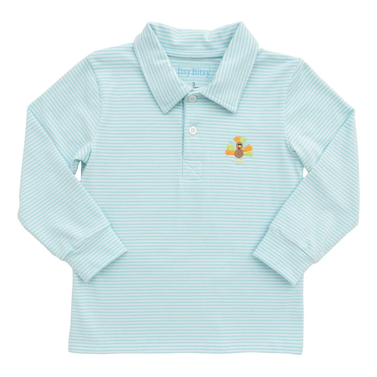 Polo Turkey Mint Stripe - 5