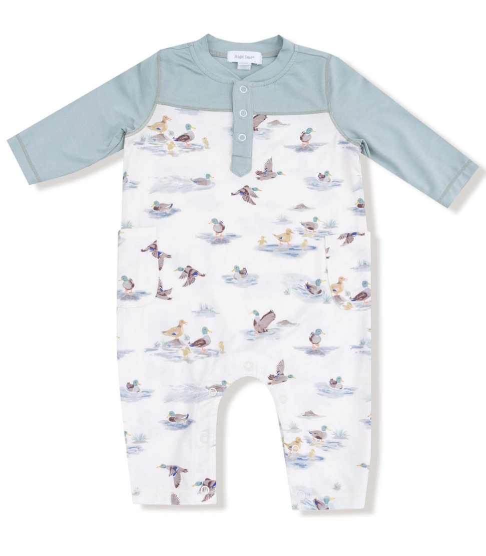 Romper Contrast Slv