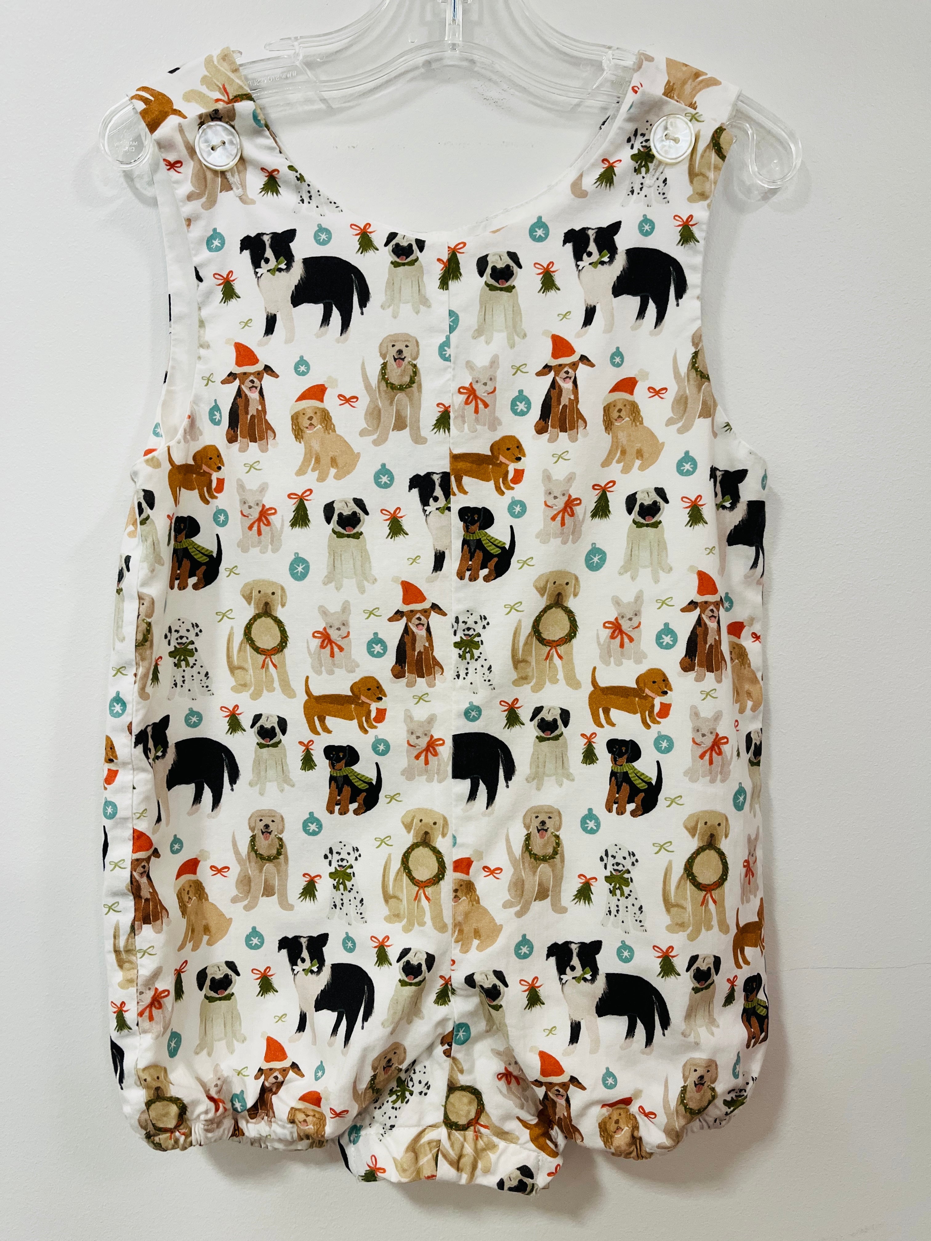 Bubble Christmas Dogs - 2T