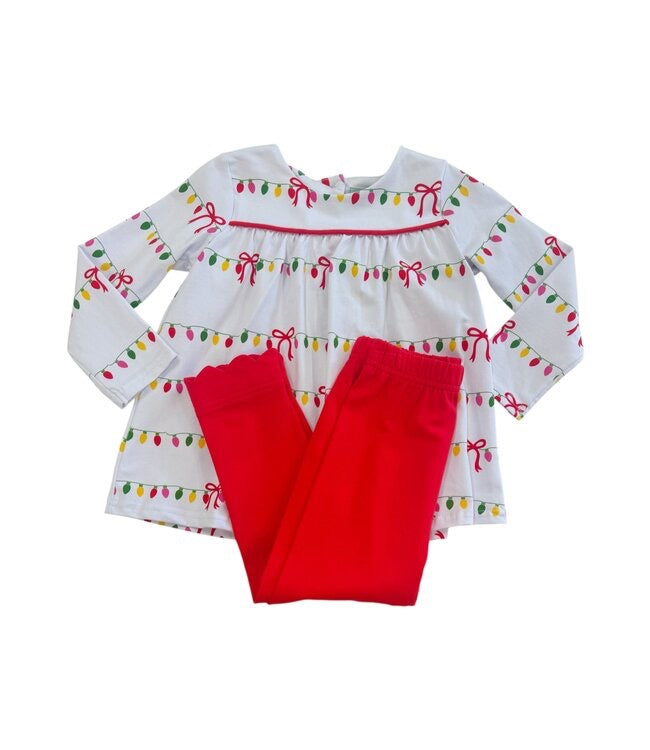 Pant Set Christmas Lights