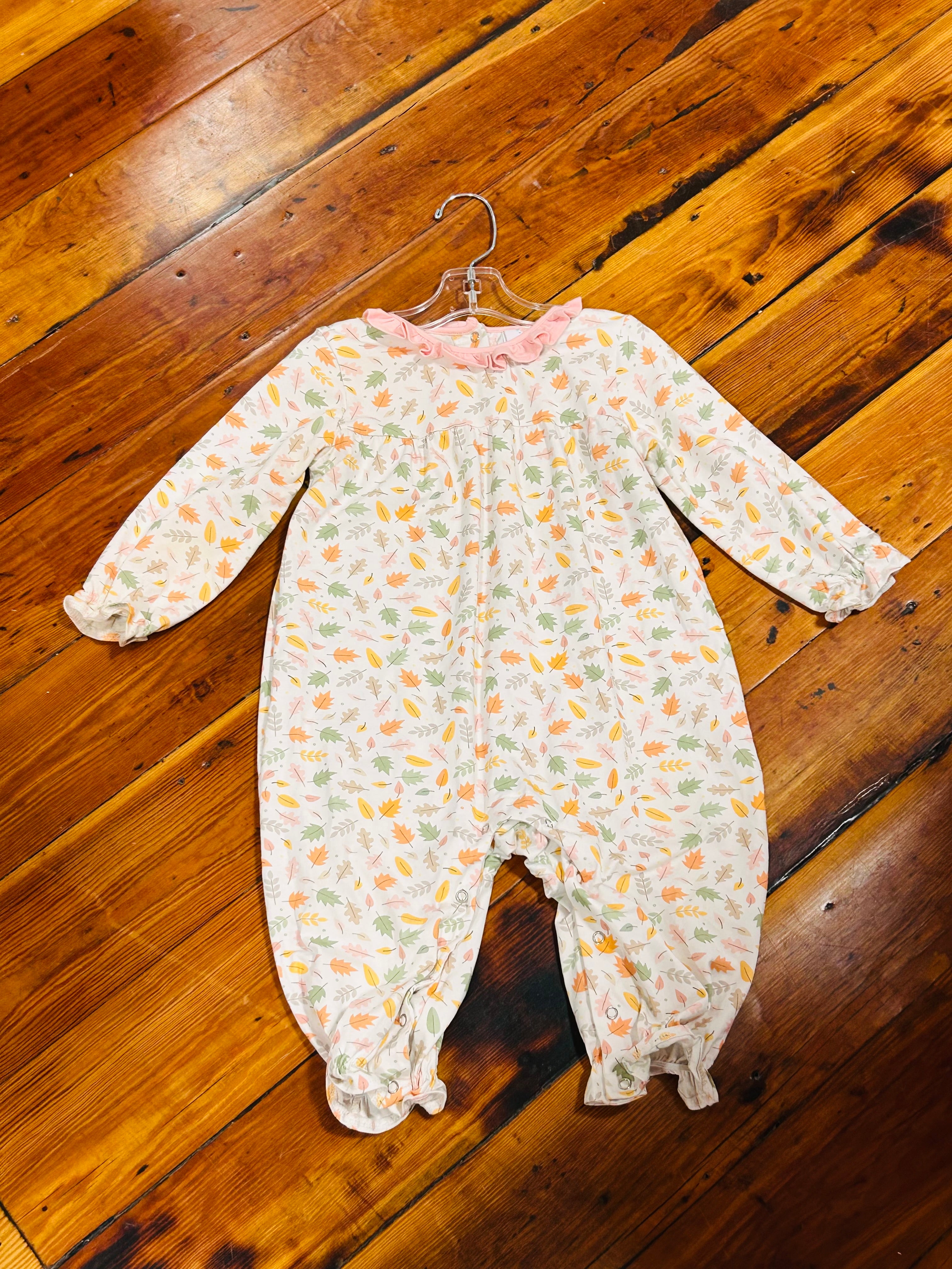 Longall Leaf Ruffle Sleeve - 3T