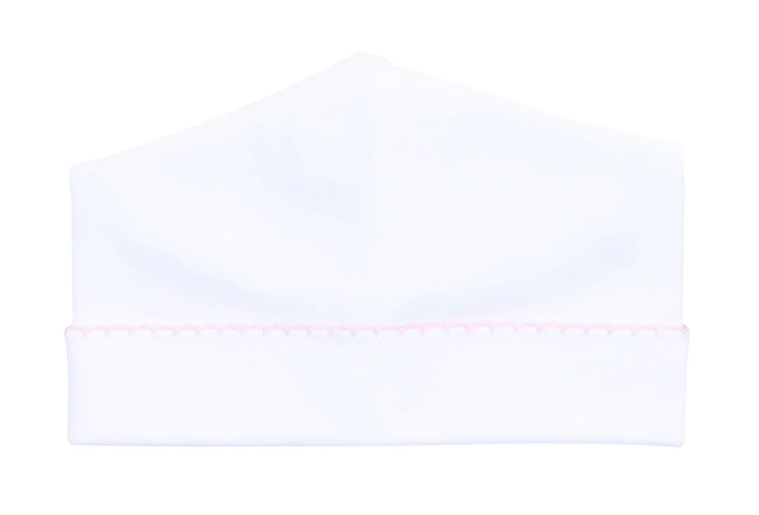 Hat Essentials Pink Trim NB