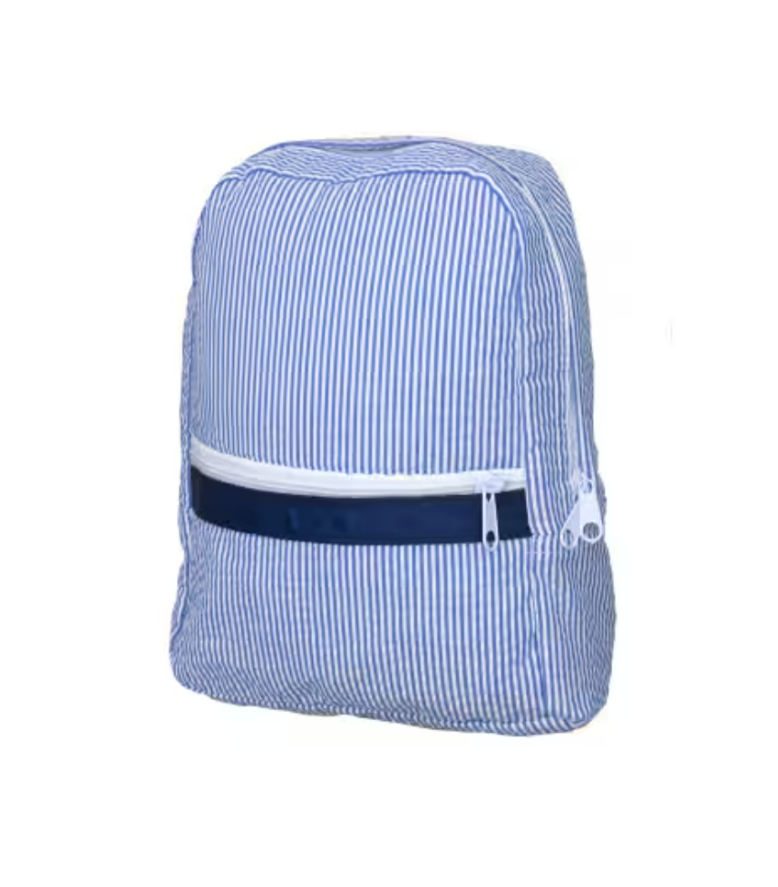 Small Backpack Seersucker