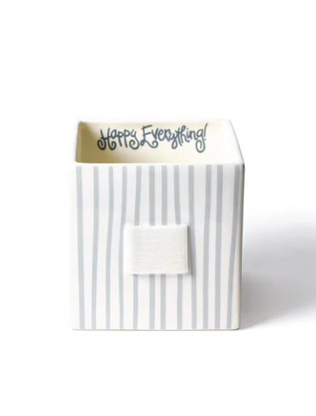 Stone Stripe Mini Nesting Cube Med
