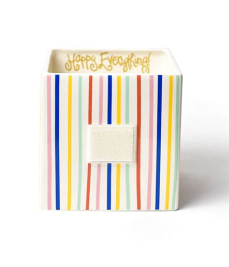 Multi Stripe Mini Nesting Cube Med