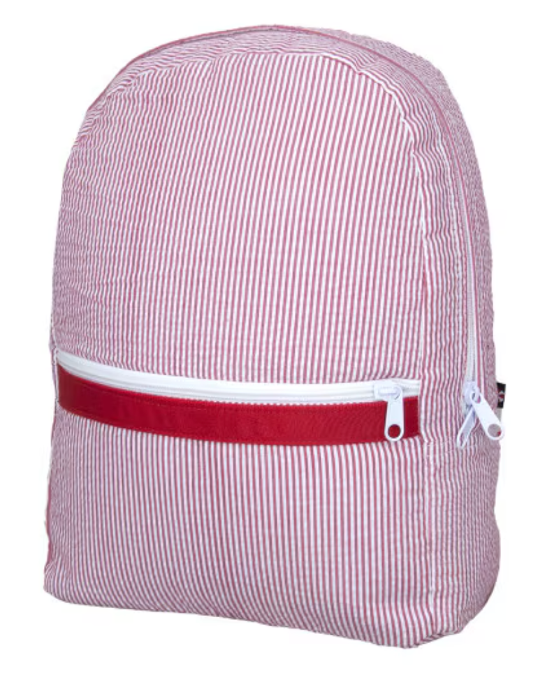 Medium Backpack Seersucker