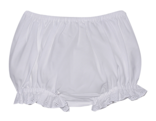 Diaper Cover Lily White