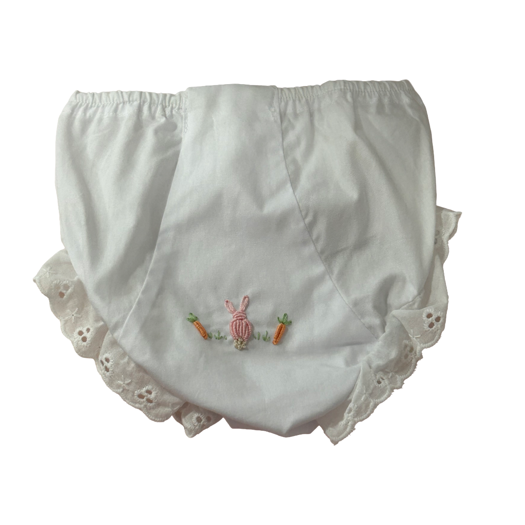 Bloomer Embr Bunny Pink