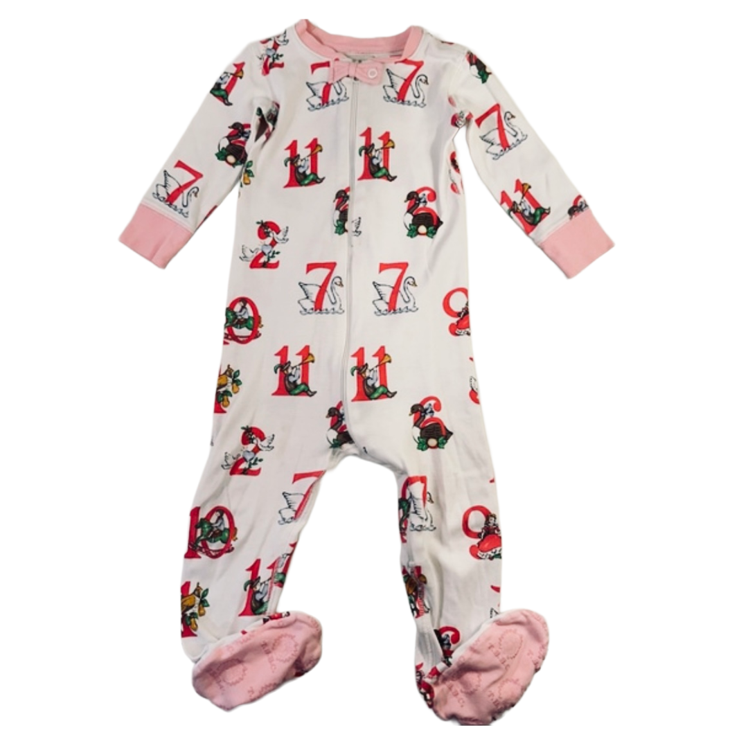Footie Days of Christmas - 6-12mo
