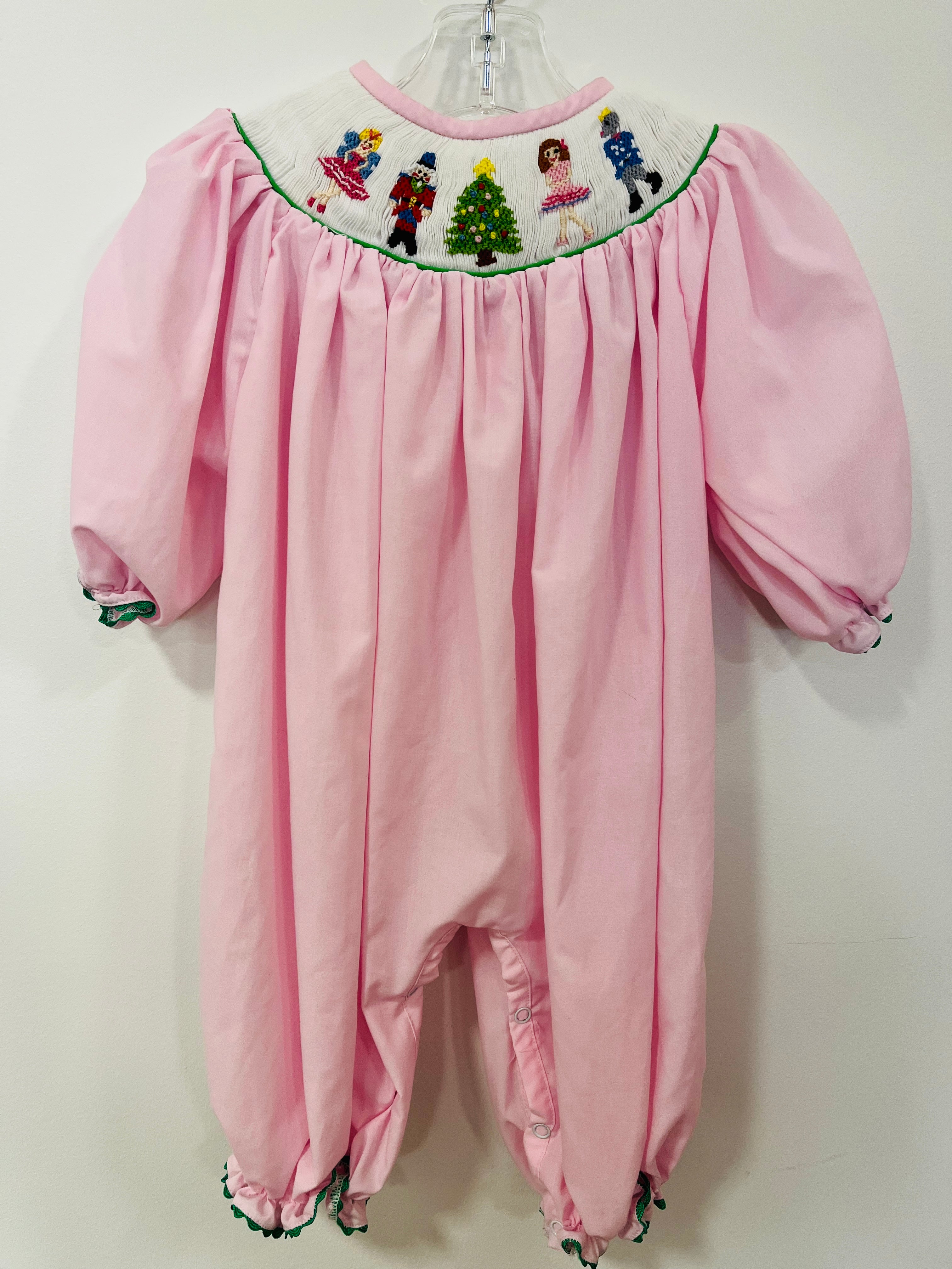 Romper Pink Nutcracker - 6mo