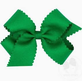 Medium GG Bow Scallop - Green