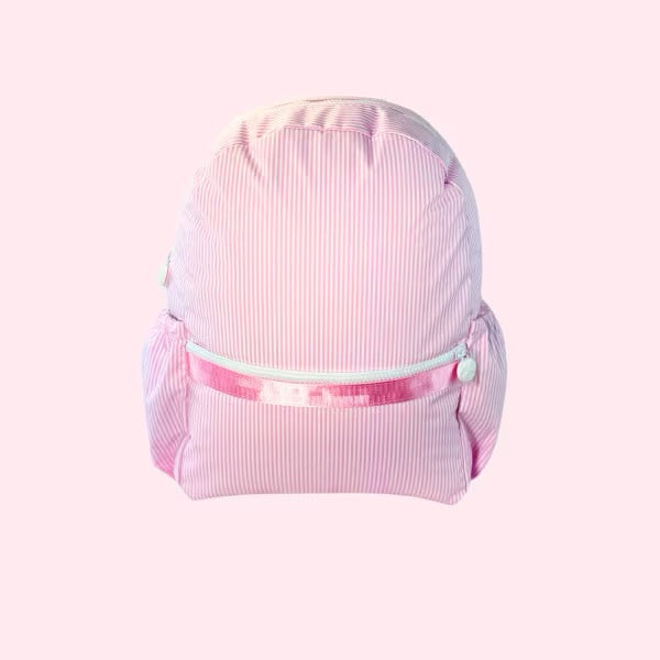 Med Backpack w/ Pock Pink Ging