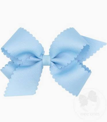 Medium GG Bowtie Scallop - Millinneum Blue