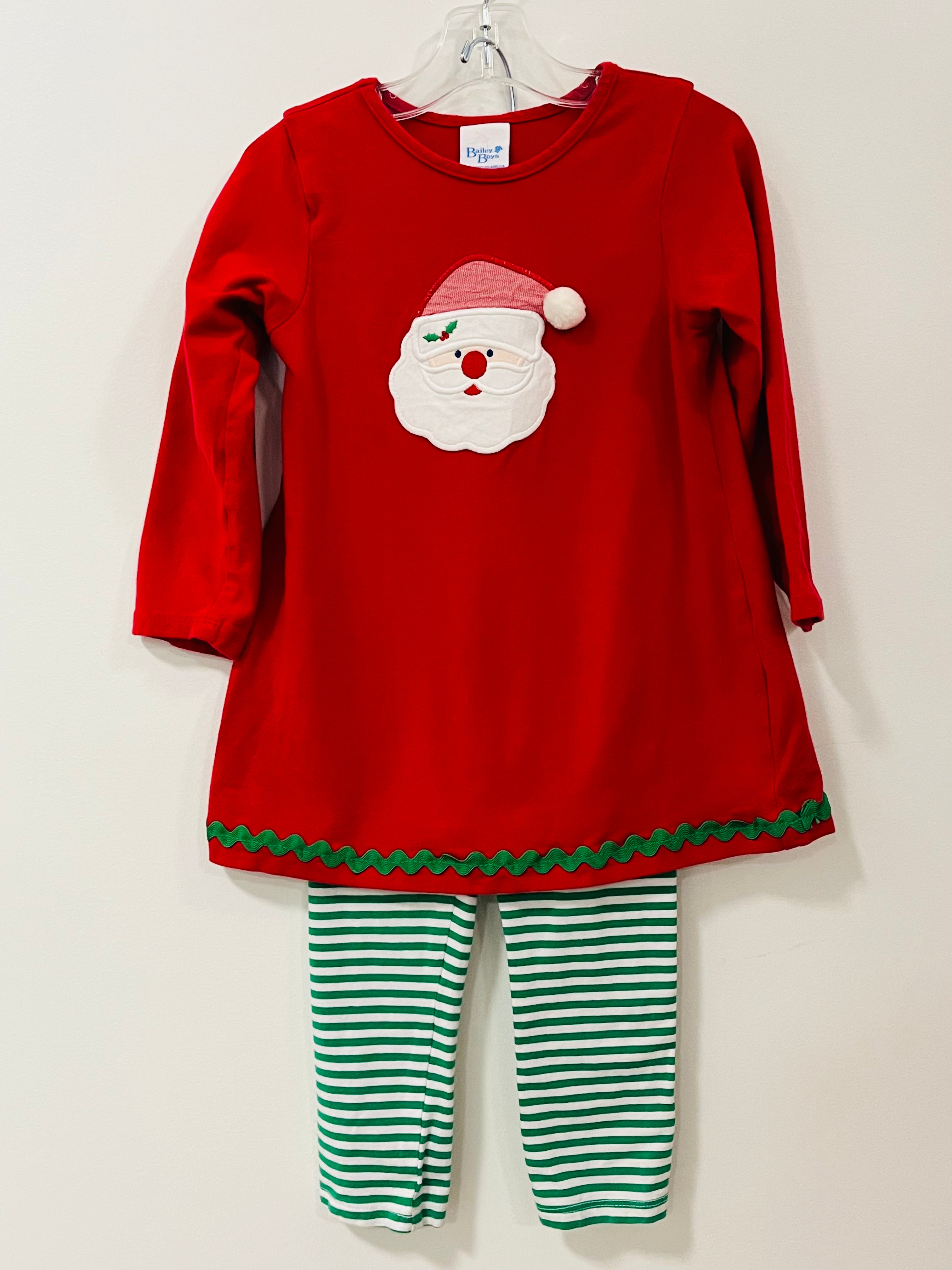 Legging Set Knit Santa - 4