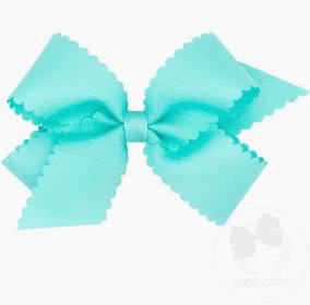 Medium GG Bow Scallop - New Aqua