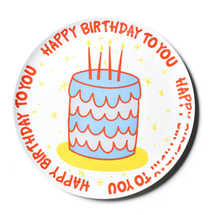 Melamine Plate Birthday