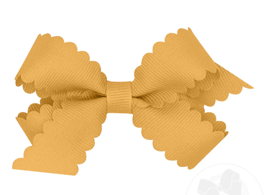 Mini GG Hair Bow Scalloped - OGD