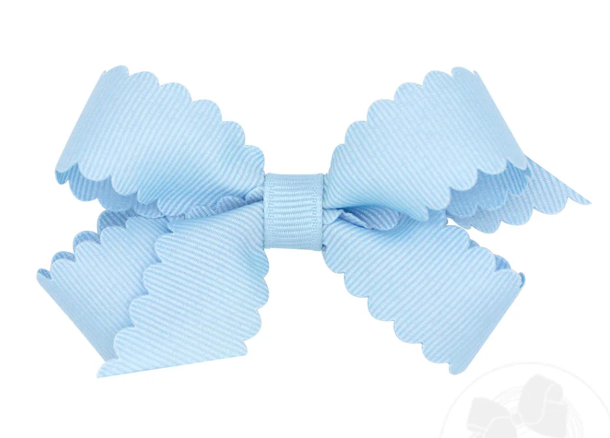 Mini GG Hair Bow Scalloped - MIB