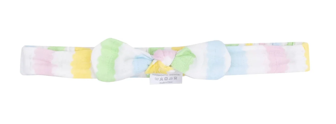 Knotted Headband Stripe 0-12m