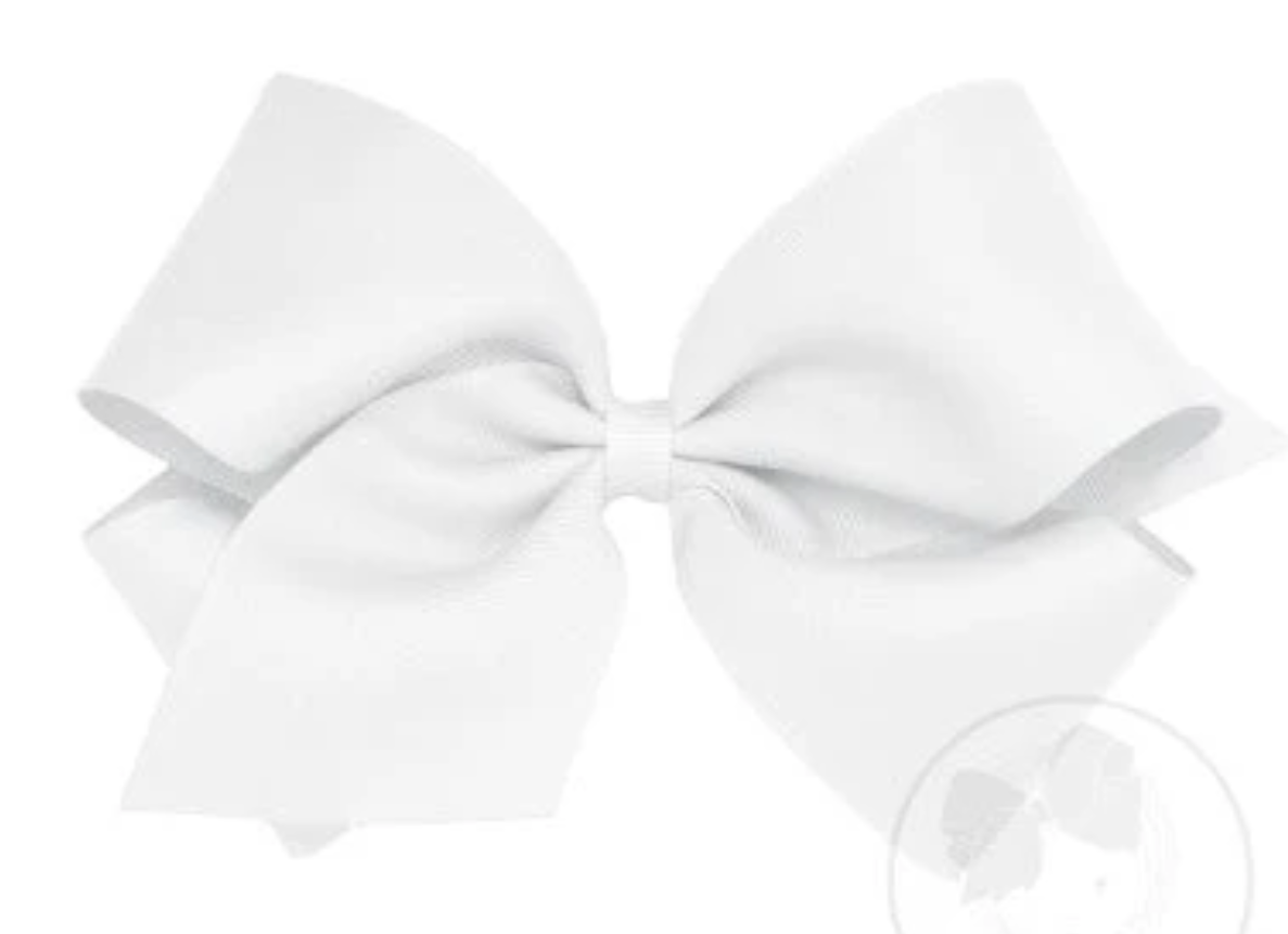 Huge GG Bow - White