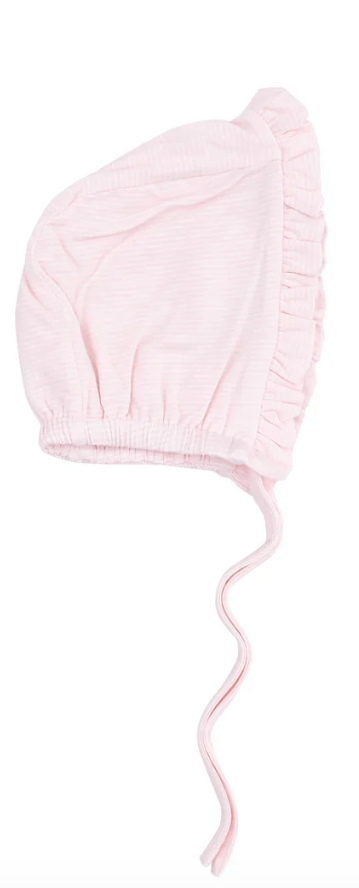 Gown/Hat Pink Stripe 0-3m