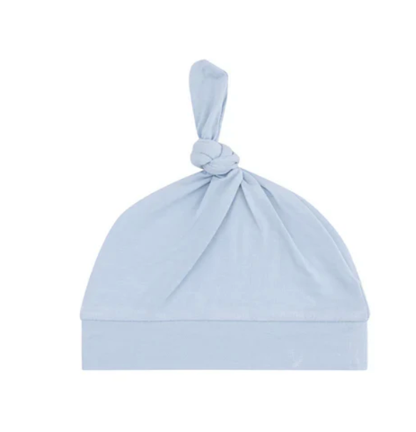 Knotted Hat Blue Fog 0-3m