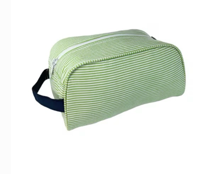 Traveler Seersucker Navy/Lime