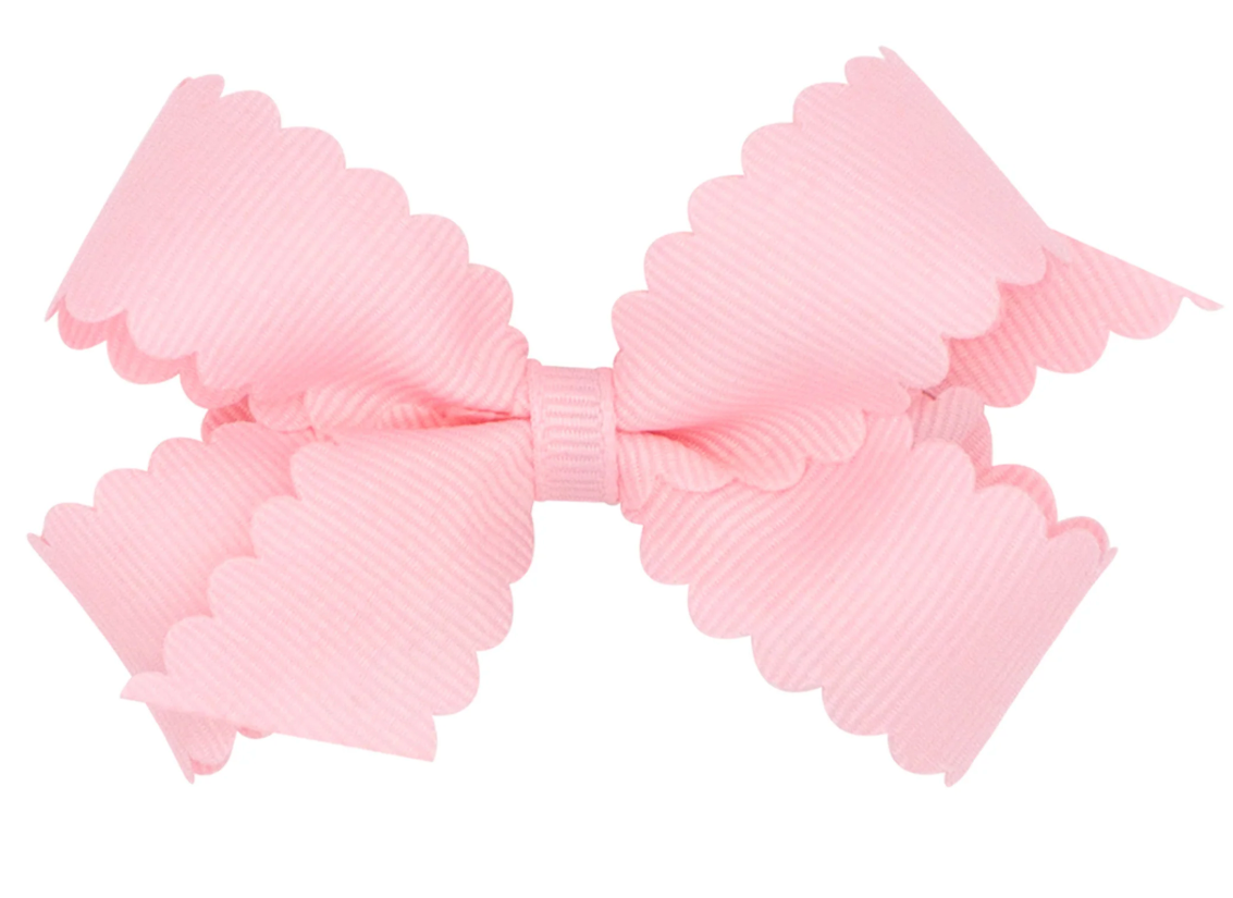 Mini GG Hair Bow Scalloped