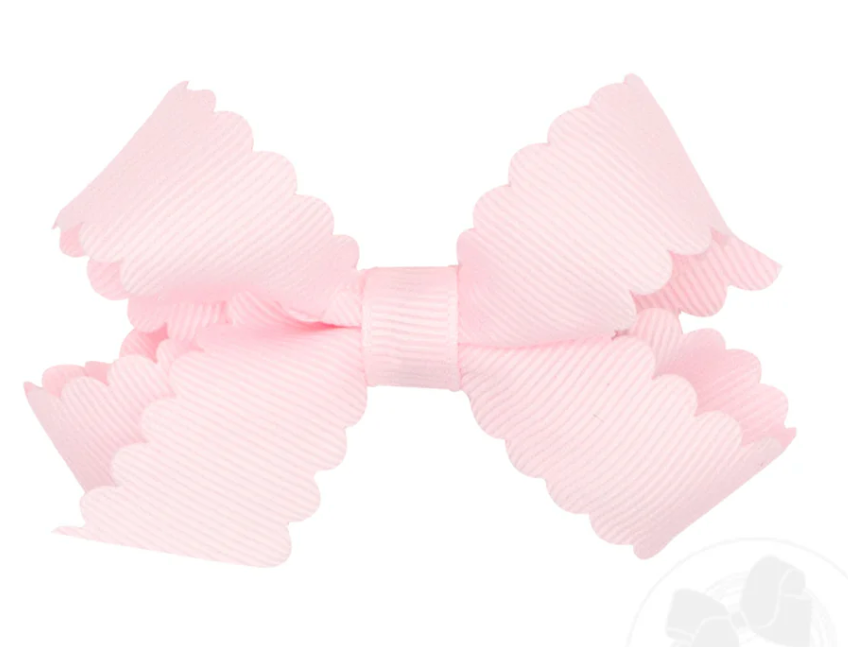 Mini GG Hair Bow Scalloped