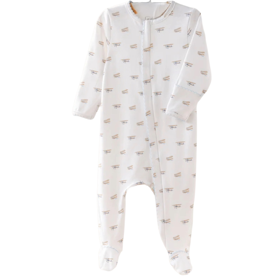 Footie Zip Up - Newton