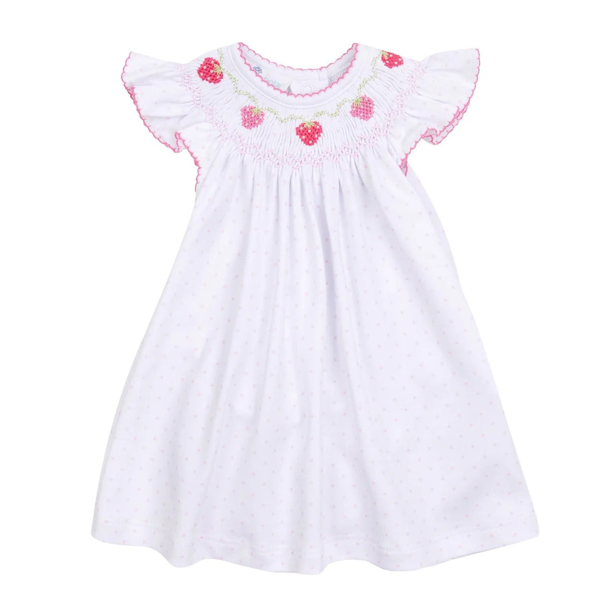 Flutter Dress Set Strawberry