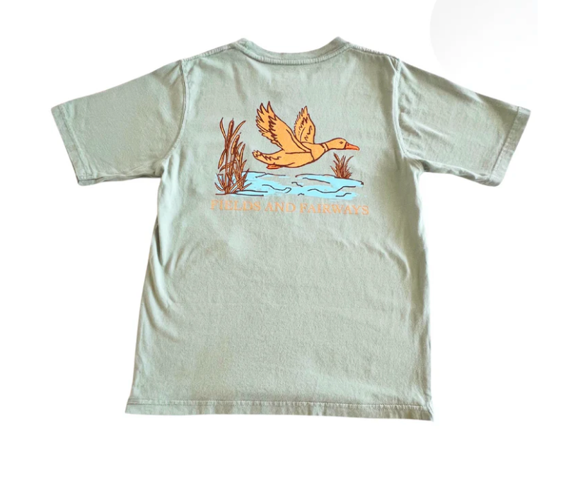 SS FF Mallard Tee Green
