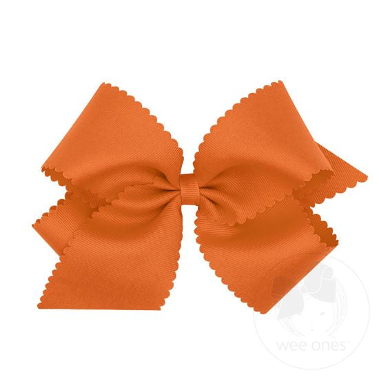 Medium GG Bow Scallop - Pumpkin