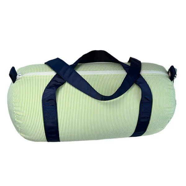 Traveler Seersucker Navy/Lime