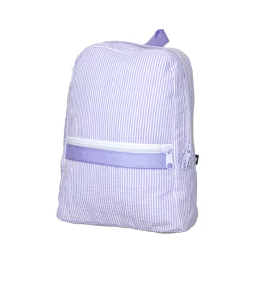 Small Backpack Seersucker