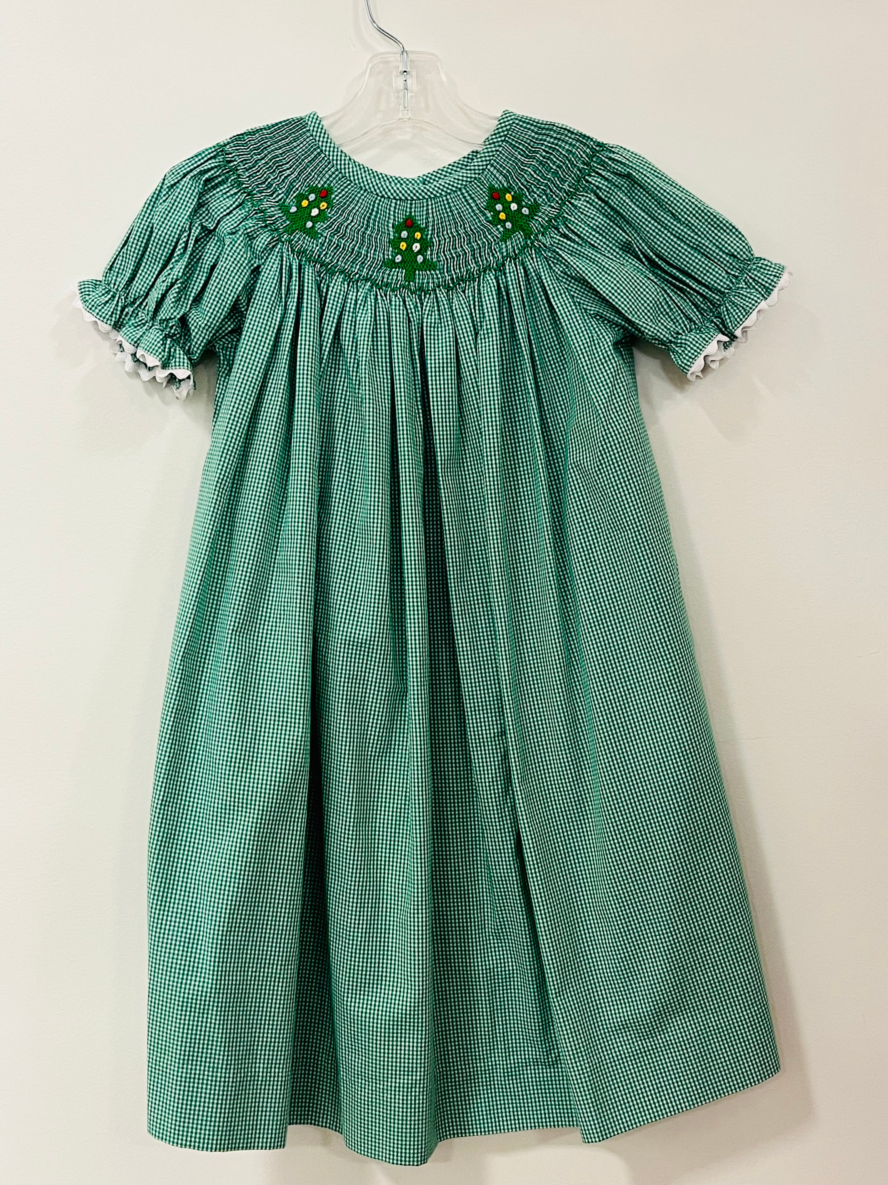 Dress Green Gingh Christmas Tree - 4