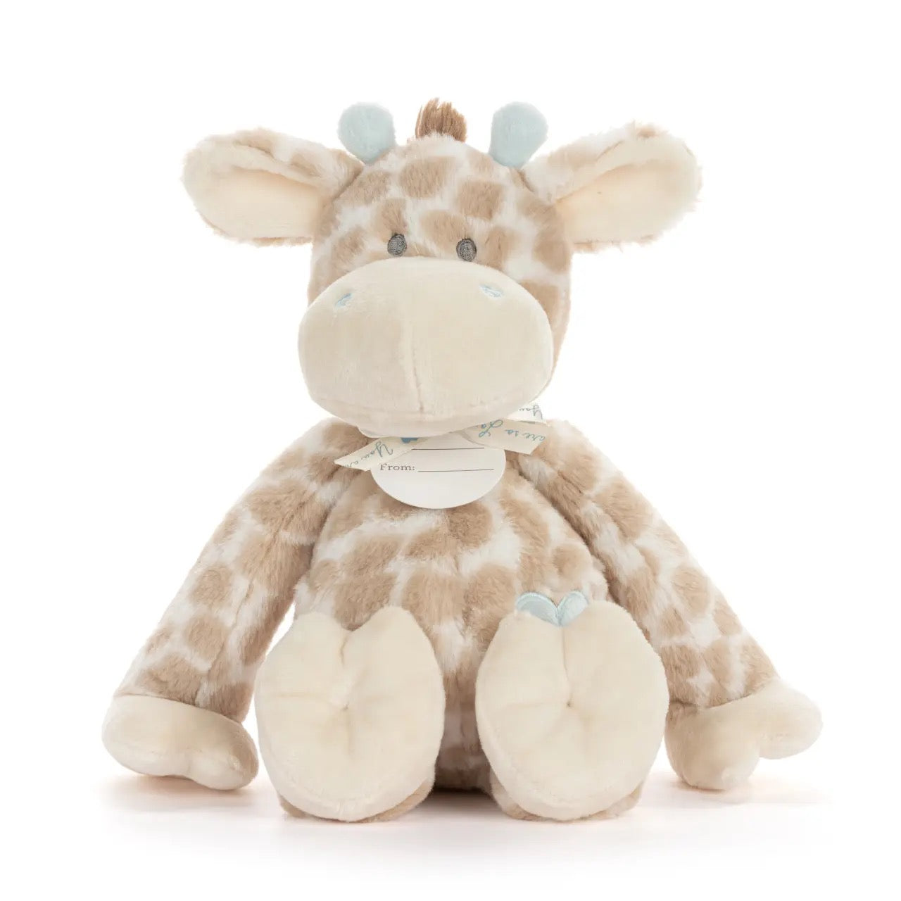 Giraffe Luxurious Plush Blue