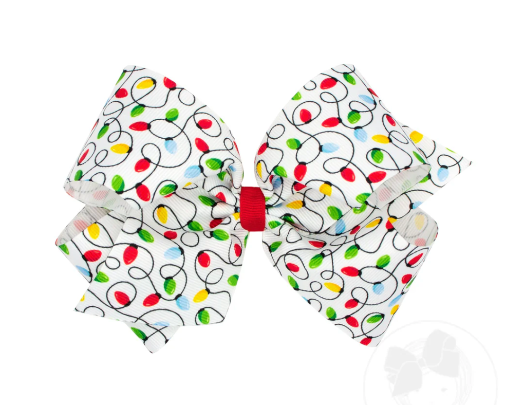 King Bow Christmas Lights