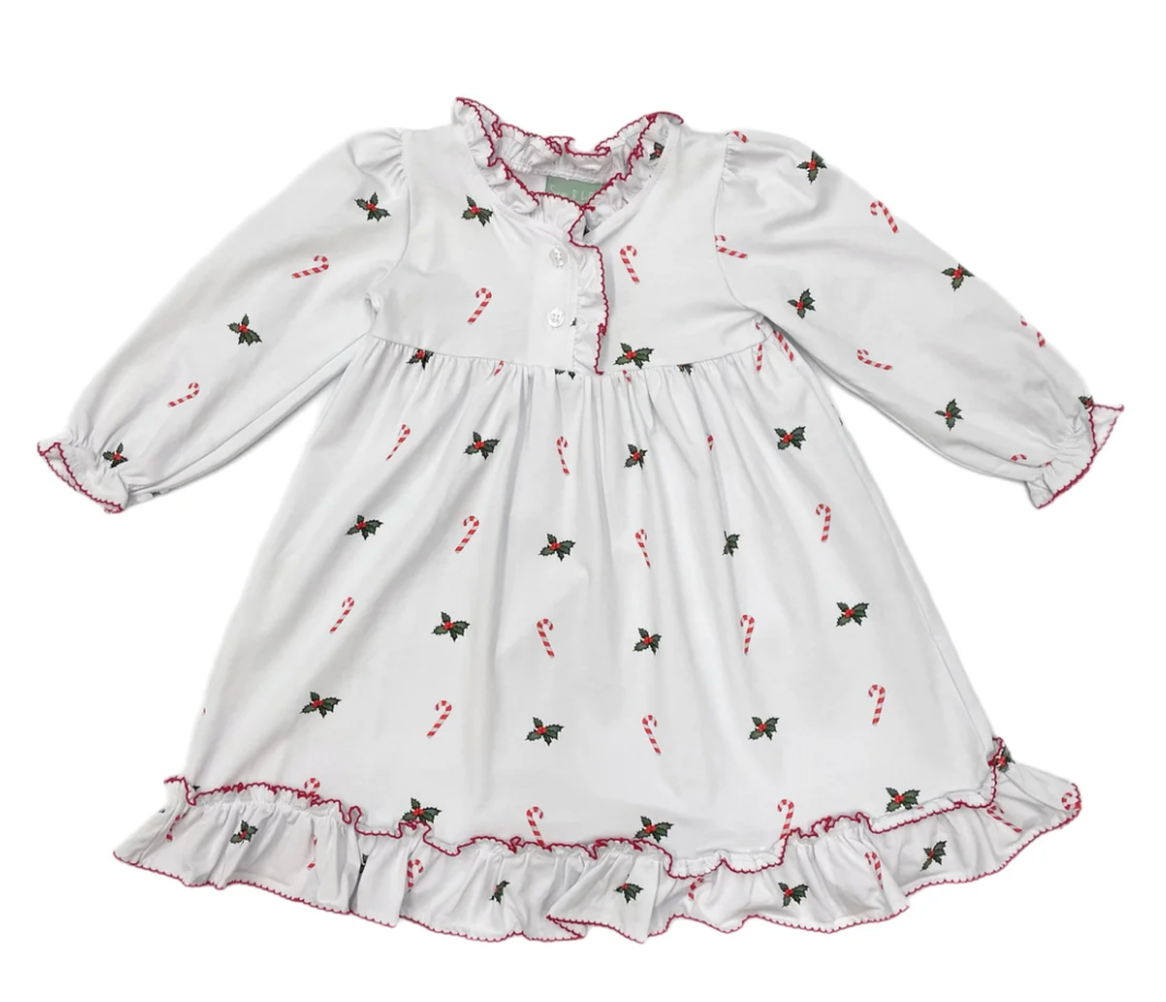 Gown Candy Canes Ruffle