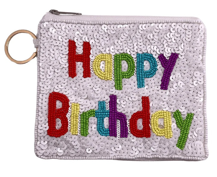Change Purse Happy Bday