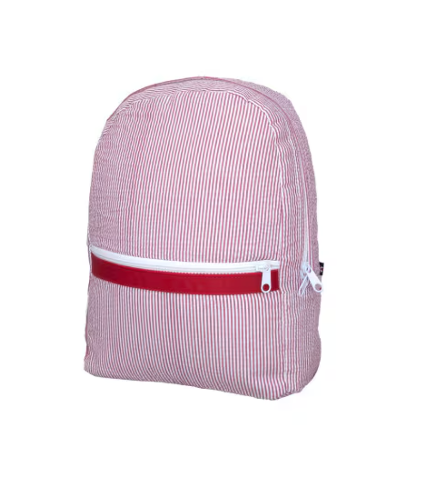 Small Backpack Seersucker